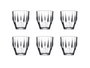 Hermia Juego de Vasos PB-52988 de 6 Piezas, Transparente